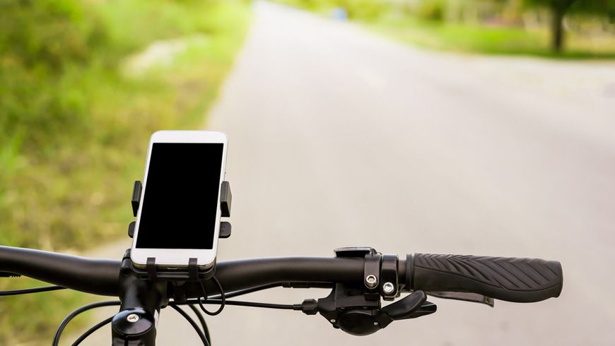 met je smartphone de fiets: 3 tips