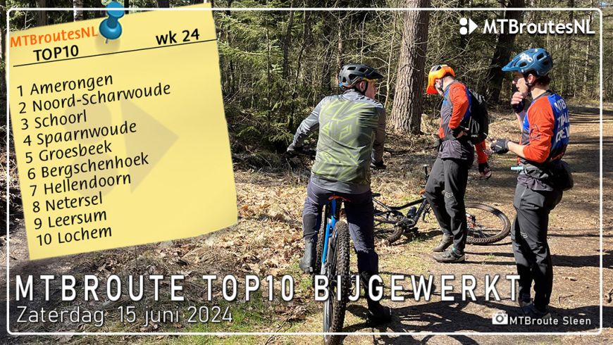 MTBroute TOP10 bijgewerkt 15-06-2024