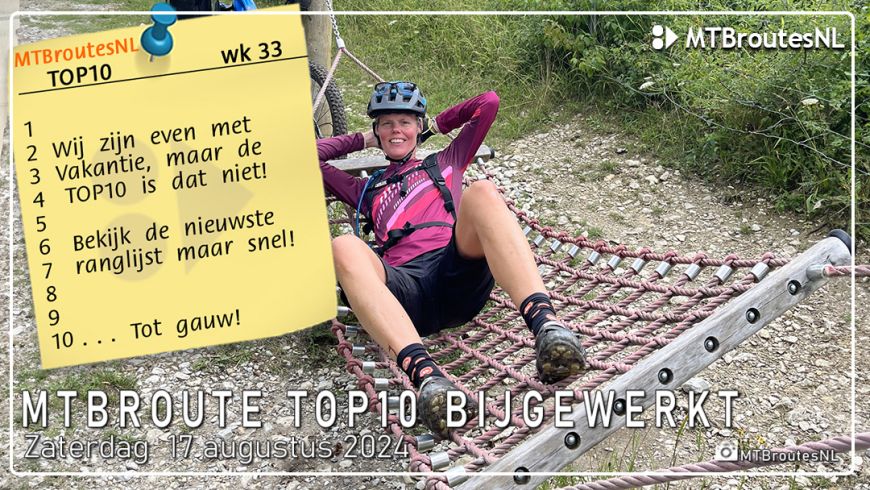 MTBroute TOP10 bijgewerkt 17-08-2024