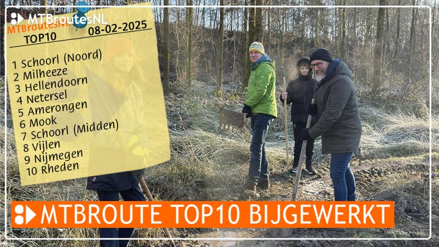 MTBroute TOP10 bijgewerkt 08-02-2025