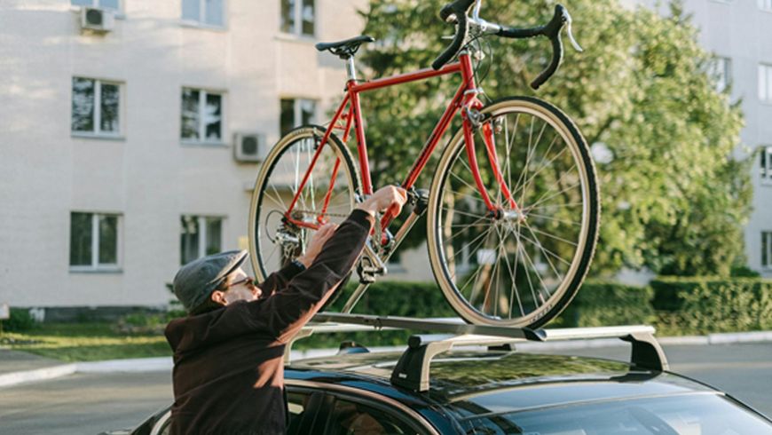 Geen trekhaak, geen fietsendrager op de auto? Gelukkig niet!