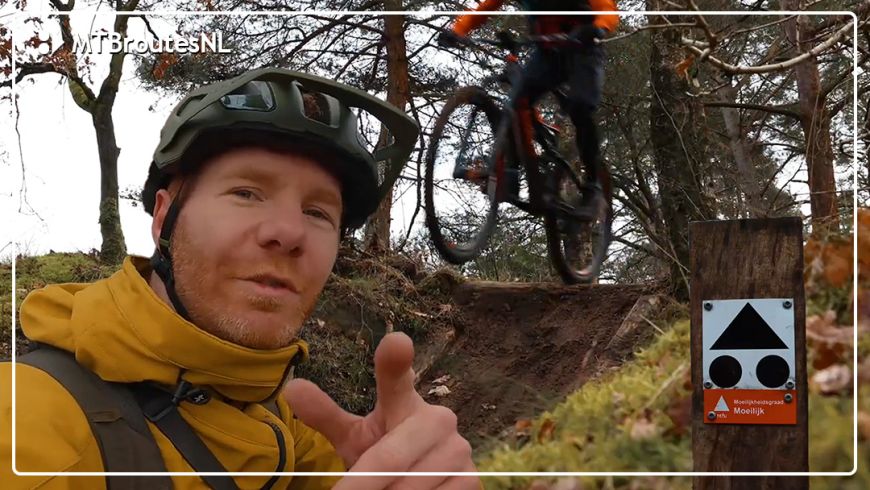 Een van de vetste MTB-trails van Nederland: Jumpline Soest!