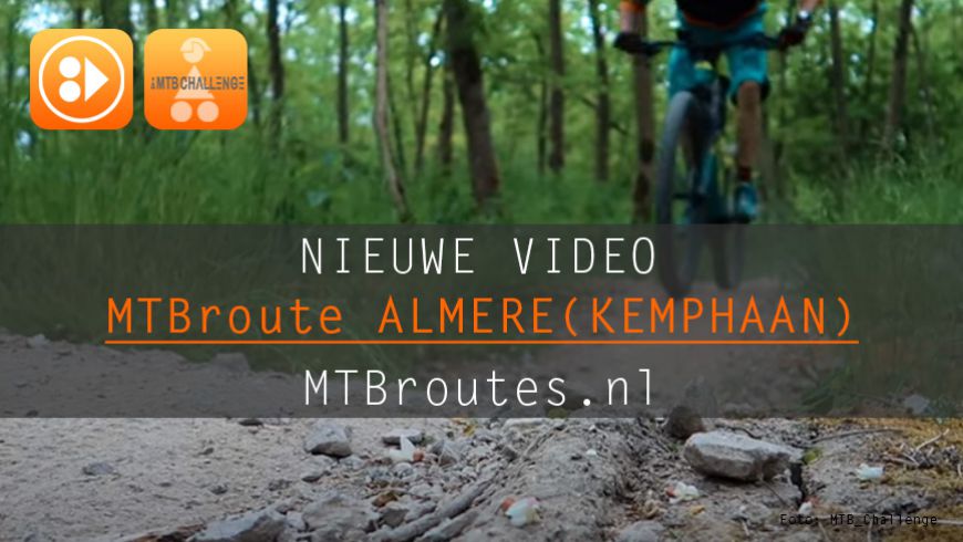 Video MTBroute Almere (Kemphaan)